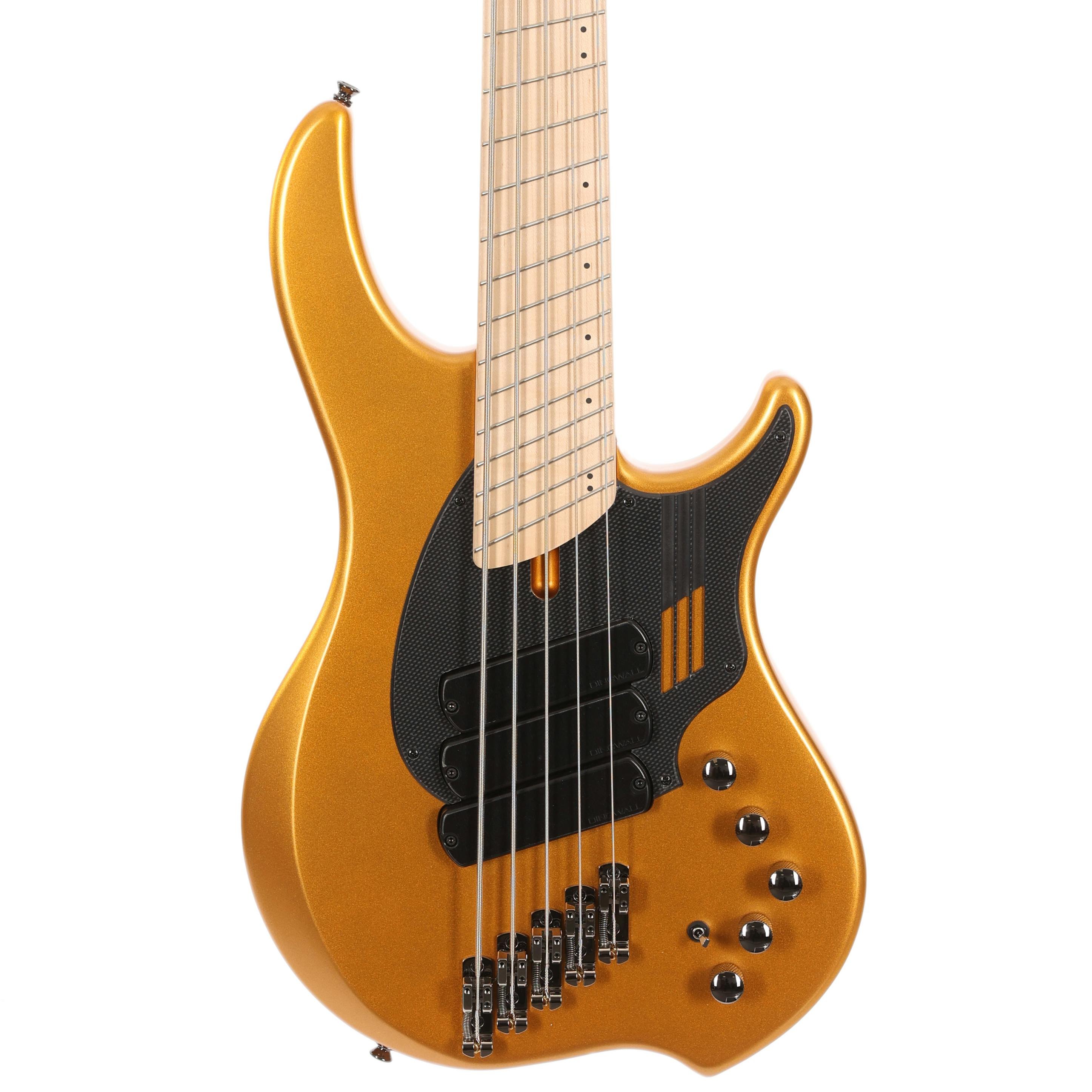 【美品】DINGWALL NG-3 5st / Matte Gold Dingwall NG-3 5-String Electric Bass Guitar in Matte Metallic Gold